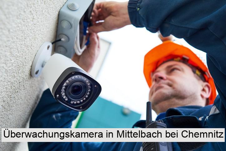 Überwachungskamera in Mittelbach bei Chemnitz